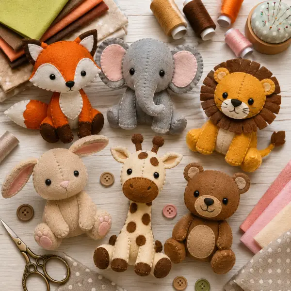 10 Cute Animal Sewing Patterns You’ll Love to Make